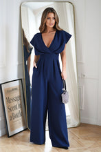 Afbeelding in Gallery-weergave laden, Stijlvolle jumpsuit met wijde pijpen
