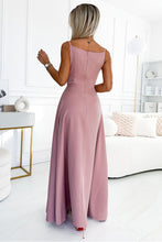 Afbeelding in Gallery-weergave laden, Elegante maxi lange jurk met split
