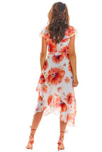 Afbeelding in Gallery-weergave laden, Elegante Zomerjurk met Bloemenprint
