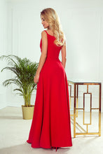 Afbeelding in Gallery-weergave laden, Elegante maxi lange jurk met split
