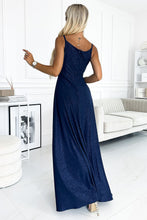 Afbeelding in Gallery-weergave laden, Elegante maxi lange jurk met split
