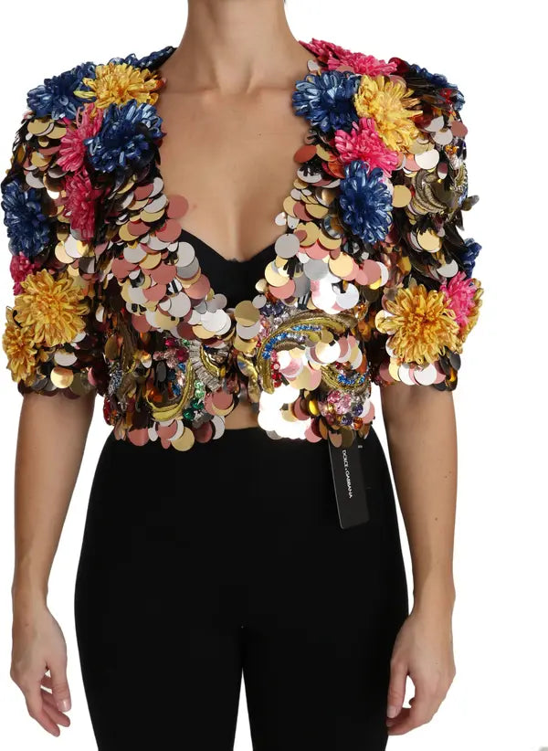 Dolce & Gabbana Baroque Jacket – Enchanted Sicily | Crystals & Sequins